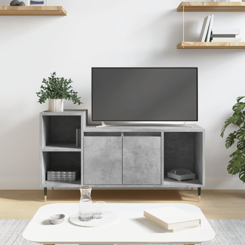 TV Stand for TVs up to 32", Concrete Grey