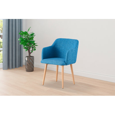 36cm H Fabric Upholstered Armchair
