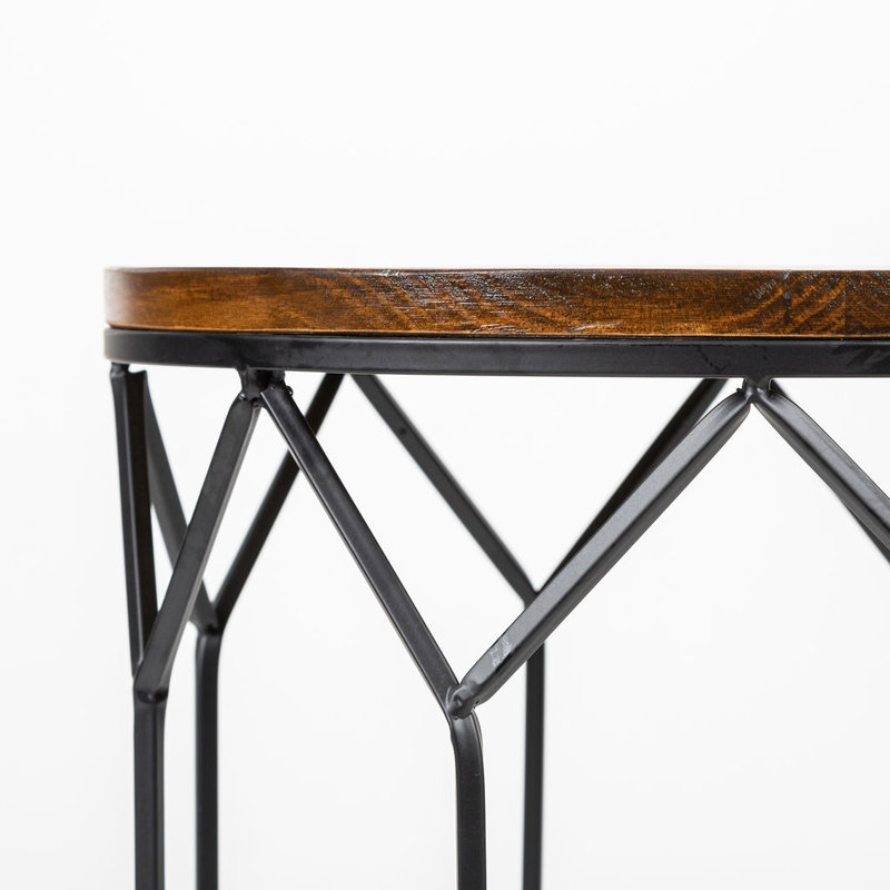 Iron Accent Stool