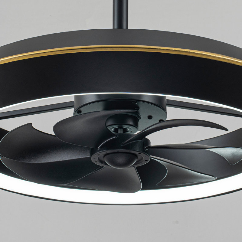 25" Modern UFO Integrated LED Ceiling Fan