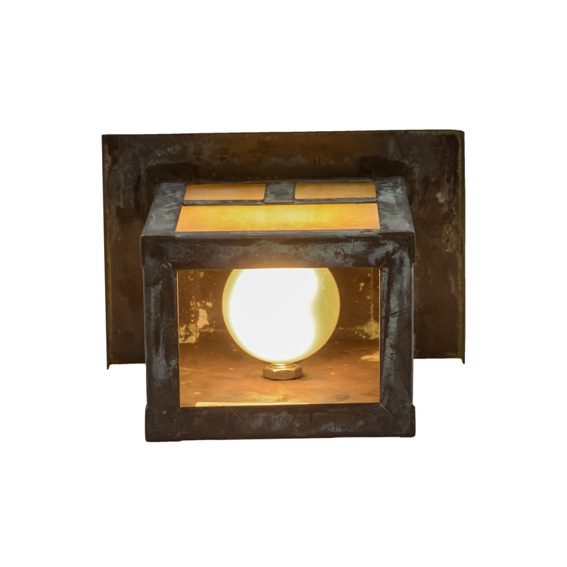 Hyde Park "T" Mission - Light Outdoor Wall Light