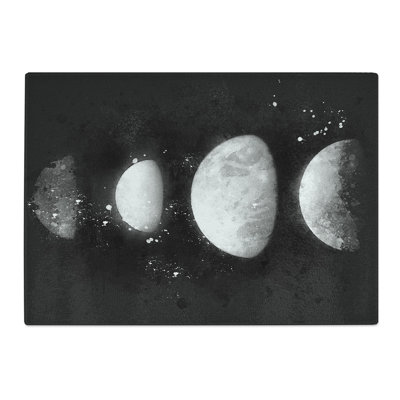 Tempered Glass Moons of Jupiter Chopping Board