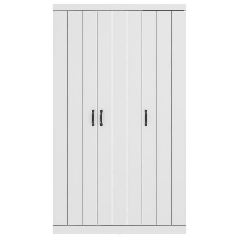 Allington 3 Door Wardrobe, White