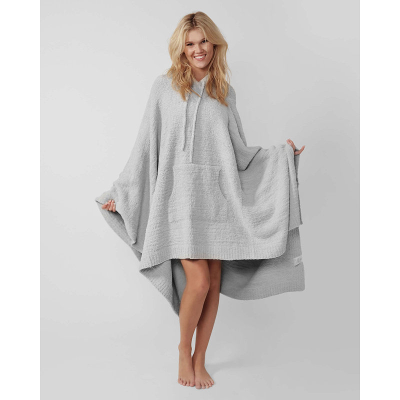 Snug Throw Blanket, Cloud Gray