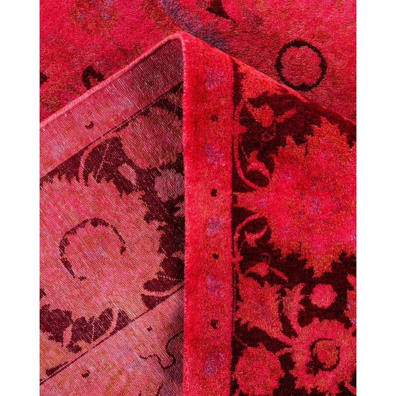 Yahaira One-of-a-Kind 4' 8" x 7' 10" Hand Knotted Area Rug