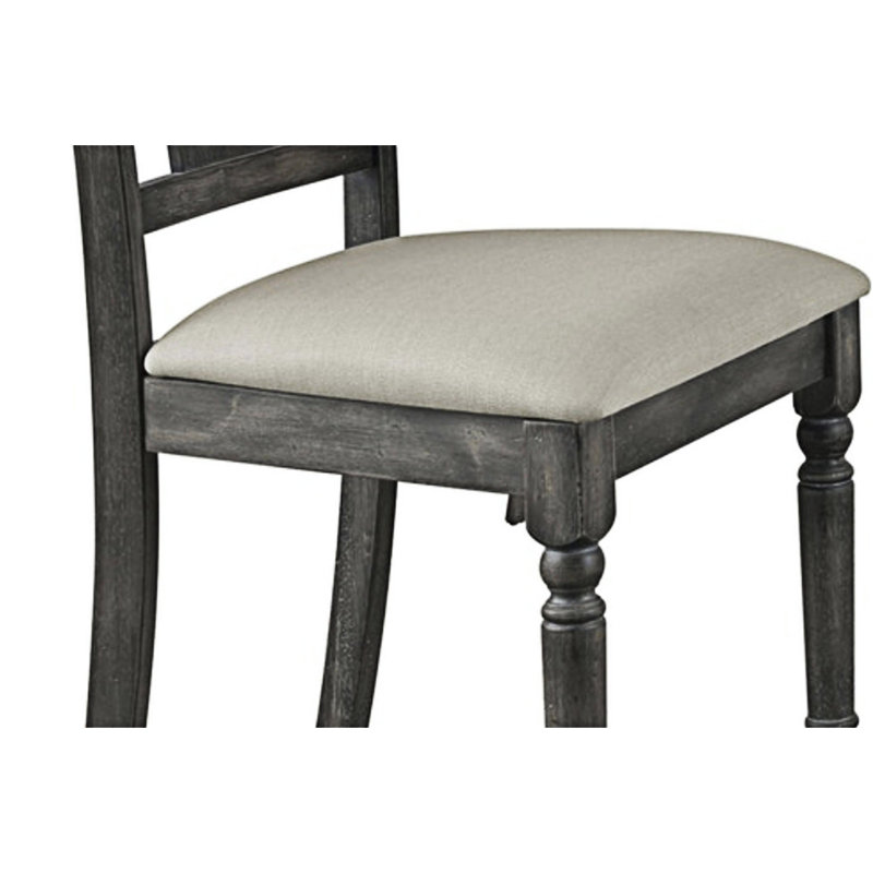 Chaise d'appoint en bois (ensemble de 2)