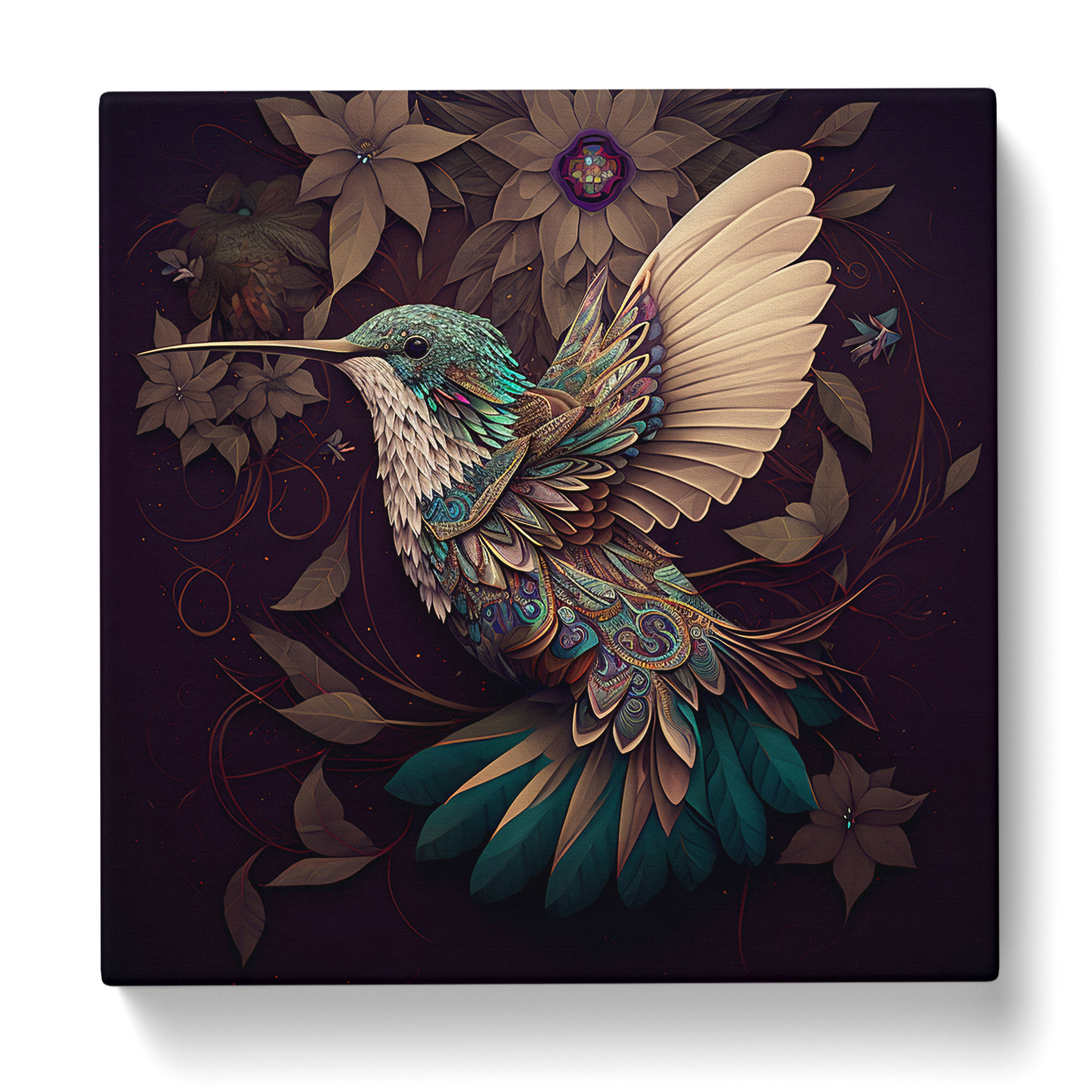 Marlow Home Co. Hummingbird Boho No.1 - Print | Wayfair.ie