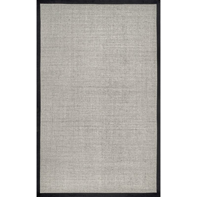 Tapis gris en jute / sisal Anderson