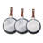 3 Piece Frying Pan Aluminum Skillet Set