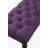 Tufted Turned Leg  Dining Bench, Purple-1770472696-1770472700