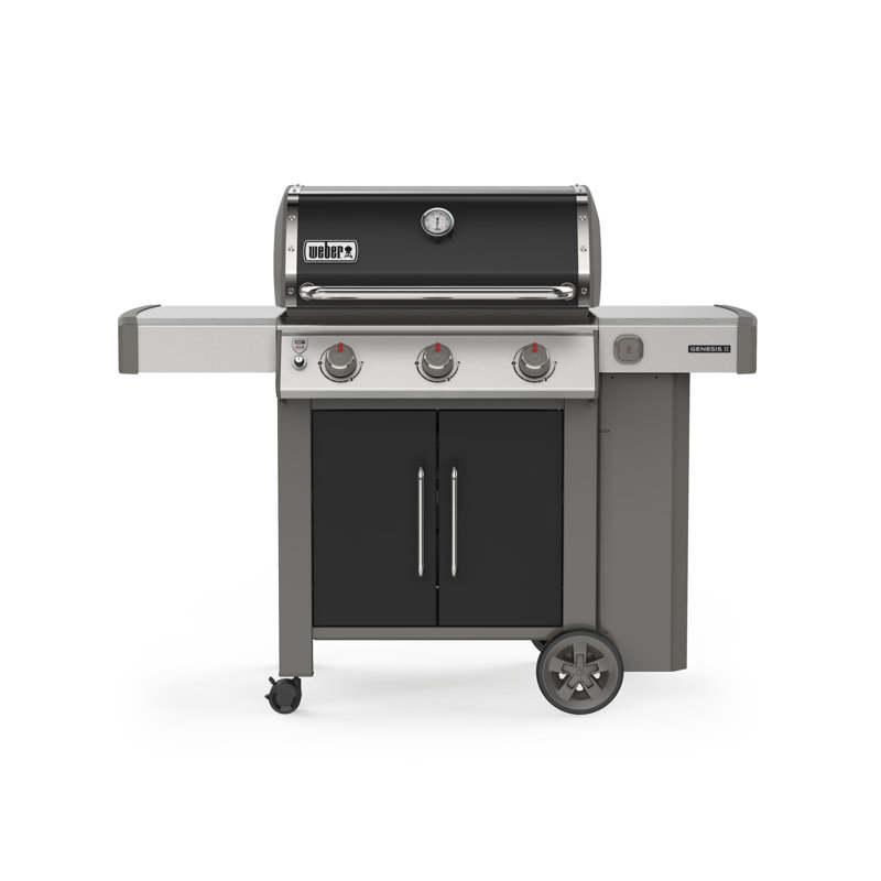 Genesis II® E-315 Gas Grill, Black, Liquid Propane