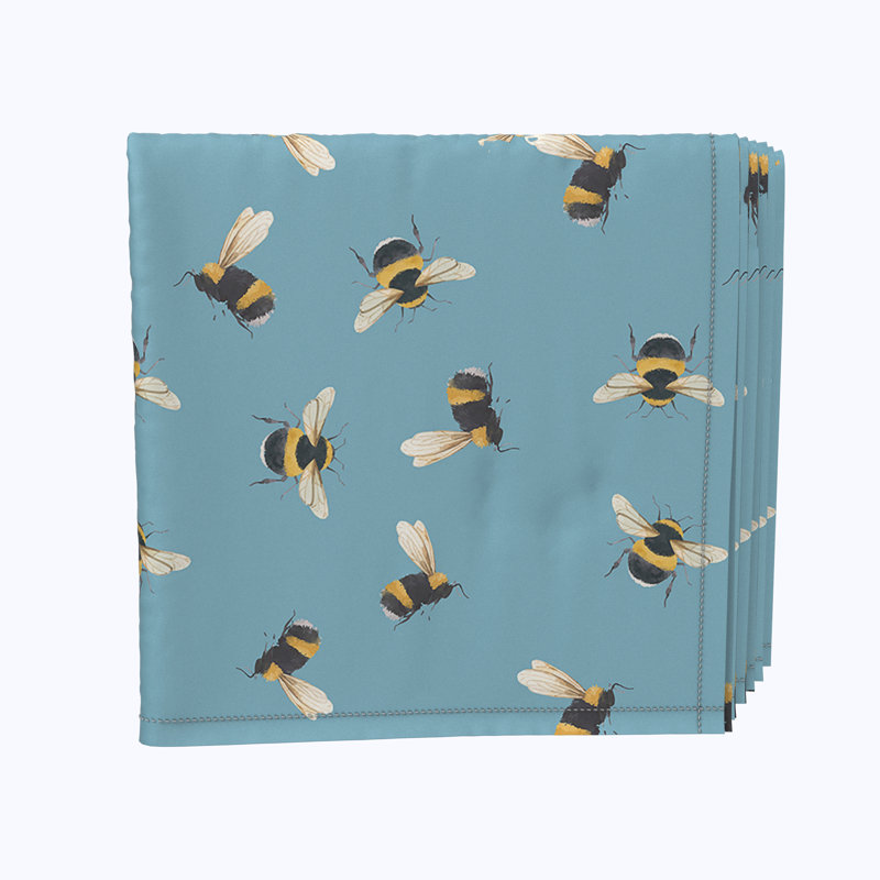 Polyester Animal Print Square Napkin