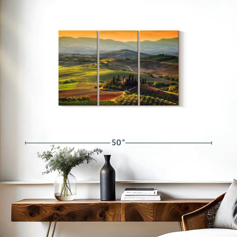 Alvord, Toscane à l'aube, H 20 po x l 33 po