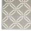 Tapis géométrique gris / ivoire Garnier-2092094464