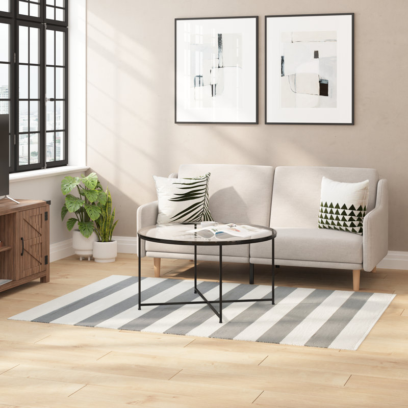 Striped Indoor / Outdoor Rug