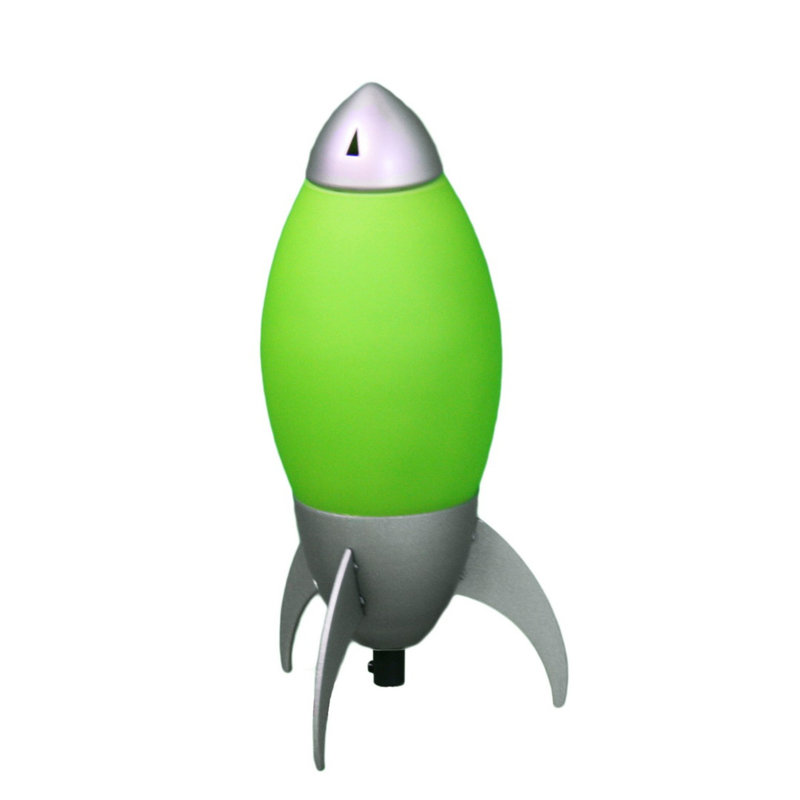 Subtle Night Light Acrylic Table Lamp Ideal For Kids' Bedrooms With Space-themed Rocket Design