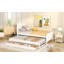 Lit plateforme simple avec lit gigogne et tiroirs-992121470