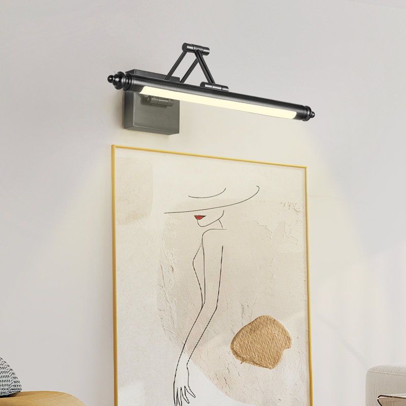 Lampe à DEL 1 lumière à intensité variable avec température de couleur réglable (3000K / 4000K / 5000K), Noir mat