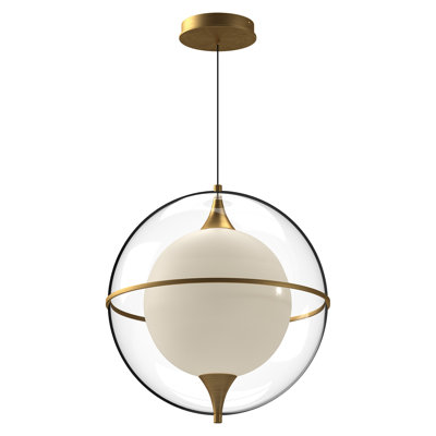 Aries Dimmable LED Globe Chandelier