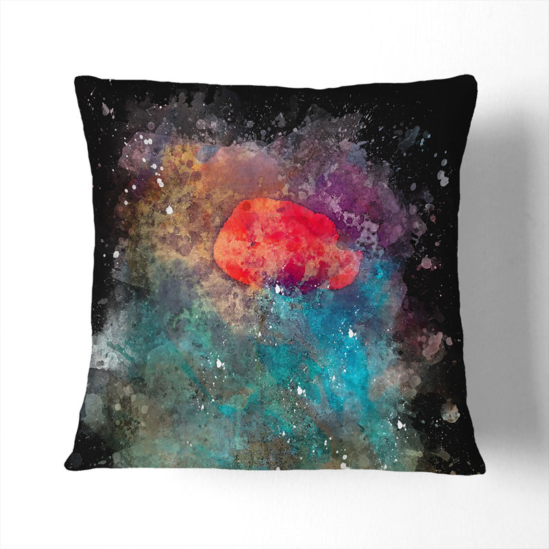 Square Throw Cushion, 55cm H x 55cm W x 20cm D