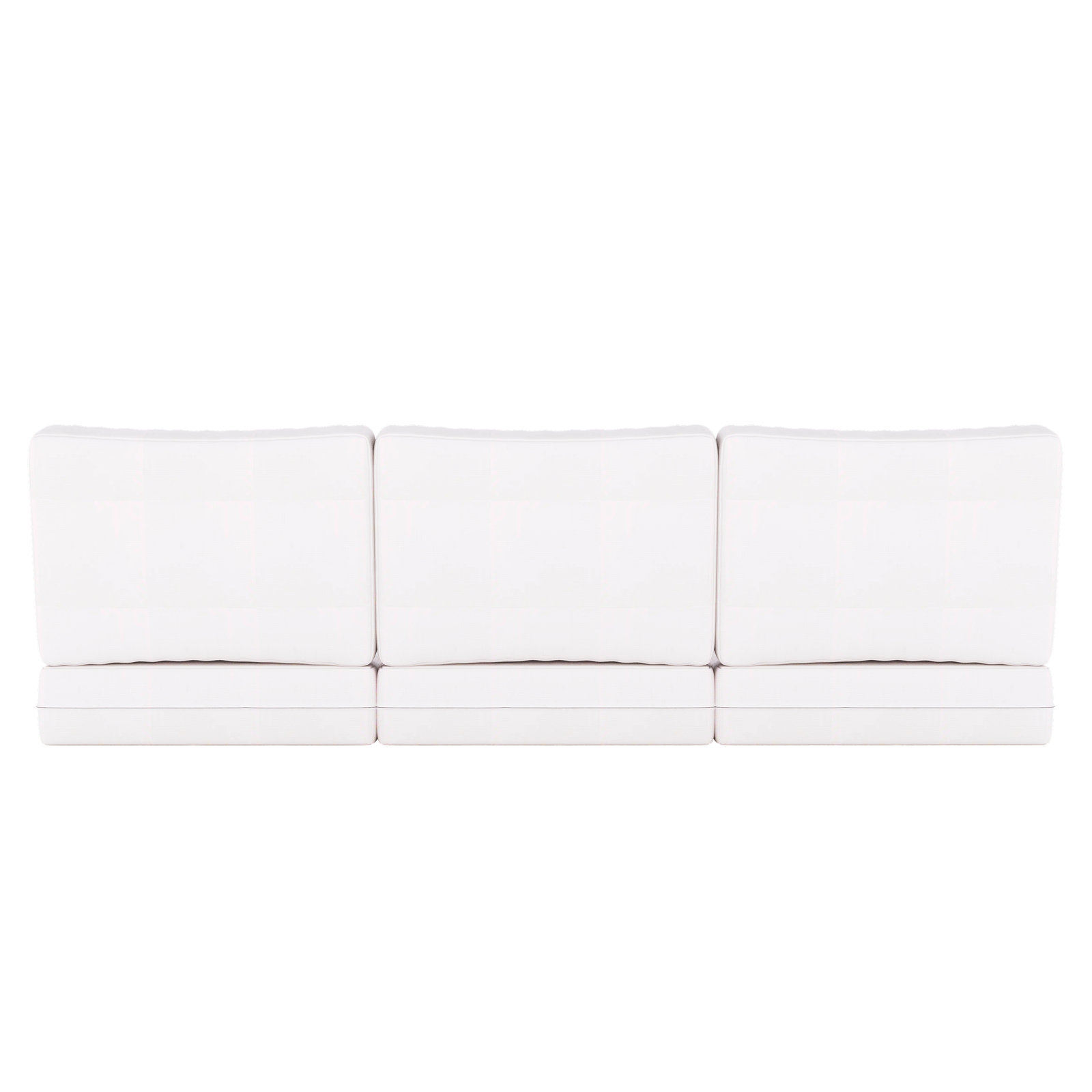 25" Sunbrella® Sofa Seat and Back Cushion, Sunbrella Play Snow