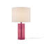 Lampe de table en verre rose Hoekstra-938447268