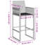 Orsini Rattan Outdoor 80cm Bar Stool-1836798830