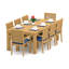 Lua Outdoor 9 - Piece Teak Dining Set
