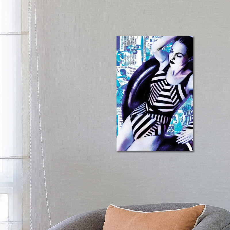 Midnight Dip 1 Piece Wrapped Canvas Wall Art, 66.04 cm H x 45.72 cm W x 1.91 cm D