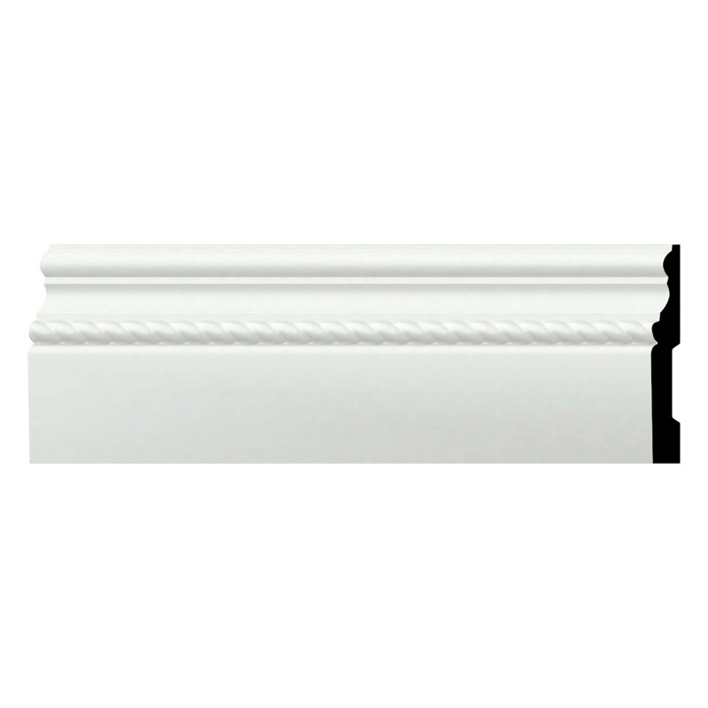 Plinthe en corde H 4 1/2 po x P 5/8 po x L 94 1/2 po