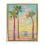 Cadre flottant Beachside Palms Abstraction, design par Amelia Noyes-1161370146-1161370145