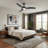  Ariba Modern 3-Blade Ceiling Fan with Dimmable LED Lights and Remote Control-1832733407