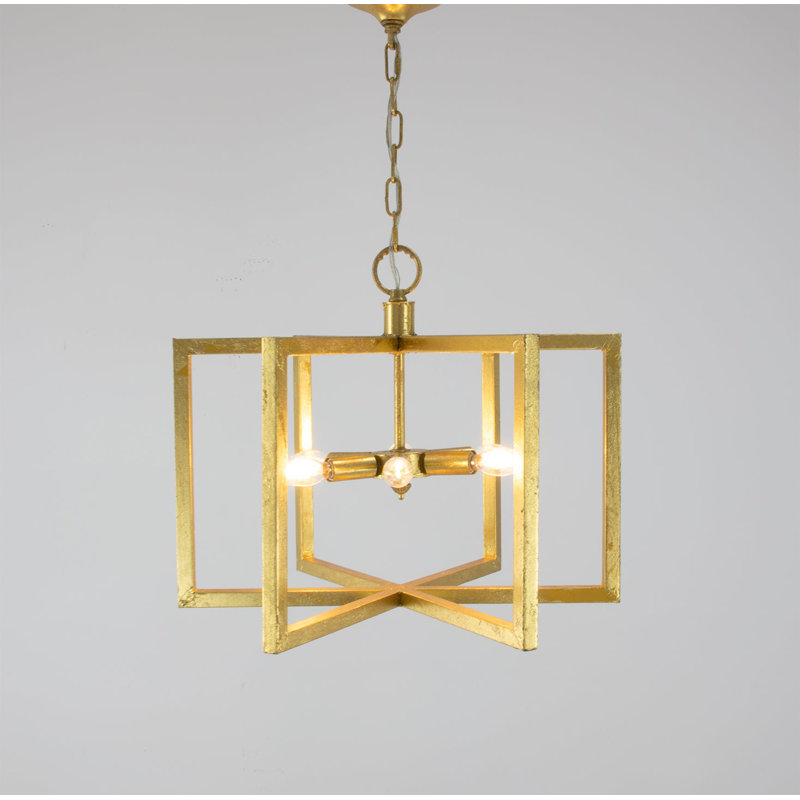 Aron 6 - Light Chandelier, Gold