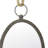 Oakpark Metal Oval Wall Mirror