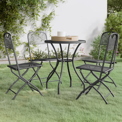 4 - Person Patio Dining Set with Round Table
