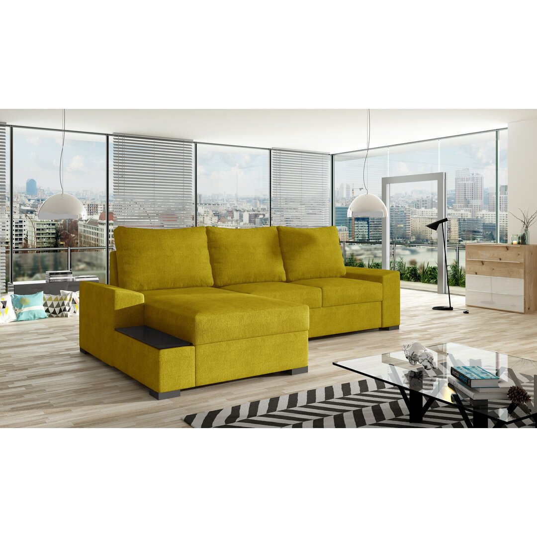 Ecksofa Gillam mit Bettfunktion