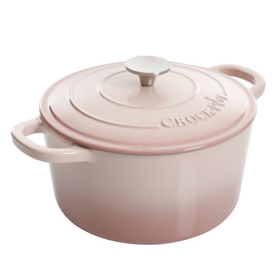 Cocotte ronde artisanale en fonte antiadhésive Crock-pot