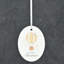My First Christmas Oval Shaped Ceramic Ornament