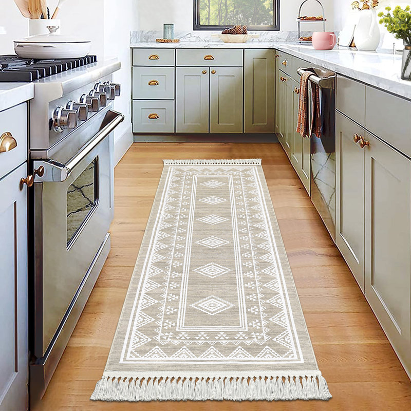 Tapis Cyrgalis avec envers antidérapant, Tapis de couloir 2 pi x 6 pi