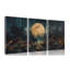 3 Piece Wrapped Canvas Print