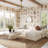 Frome Cream Chenille Modular Sectional