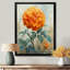 Orange orange, fleur parfumée, souci I - impression murale souci-473289130-310088976