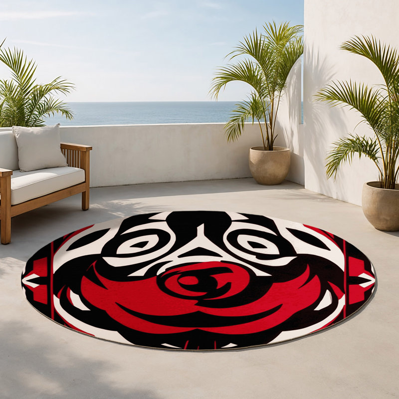 Tapis intérieur et extérieur Pulsar Waves, Rond 5 pi