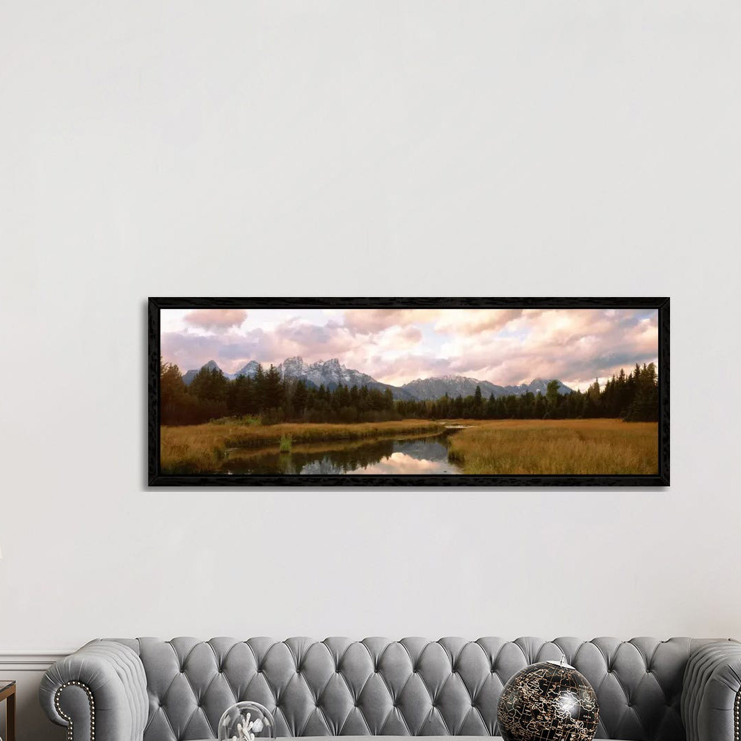 Grand Teton National Park WY USA - Panoramic Print on Canvas