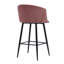 Fryman Upholstered Counter Stool with Metal Frame-370153715