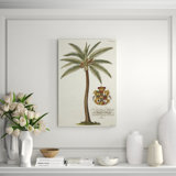 Coconut Palm Print by Porter Design