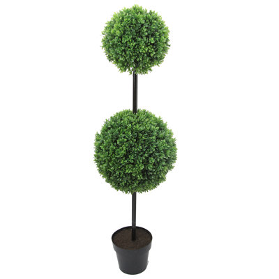 46 " H Faux Boxwood Topiary in Resin Pot