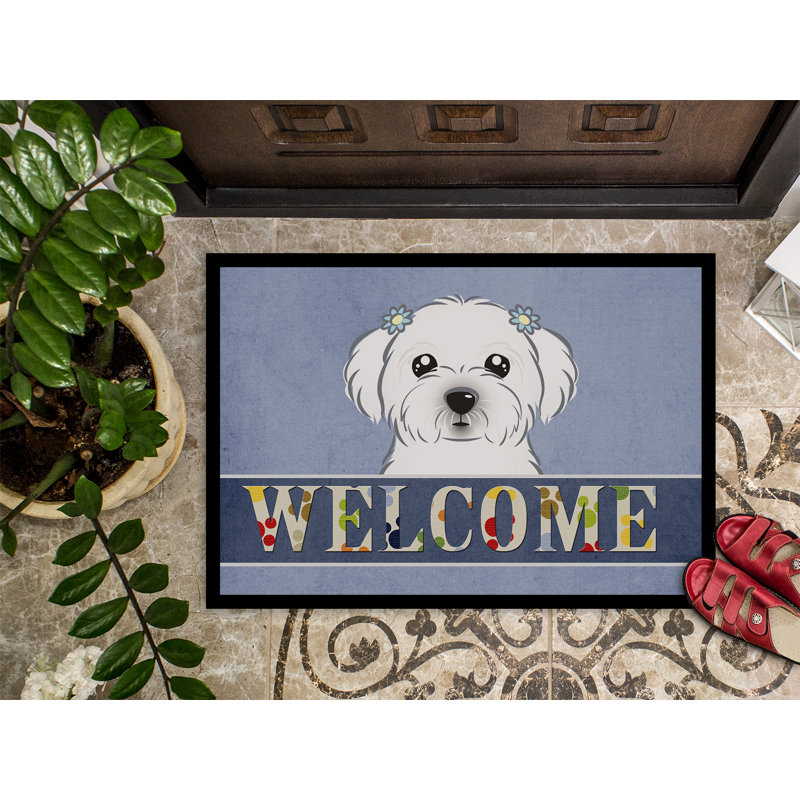 Carbondale Non-Slip Outdoor Doormat, Rectangle 2' x 3'