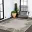 Tapis intérieur / extérieur vert / crème Caherty Coastal Cottage-1399593183