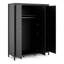 Cynsere 3 Door Manufactured Wood Wardrobe-1755355048